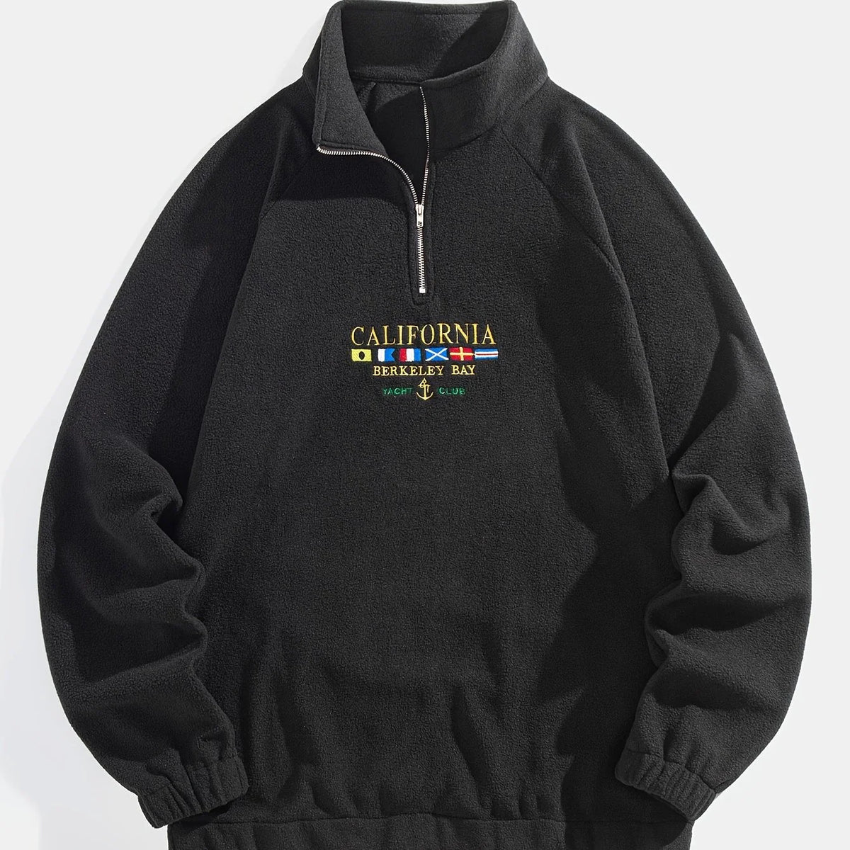 Nathan | Men's Quarter-Zip High-Neck Sweatshirt 0