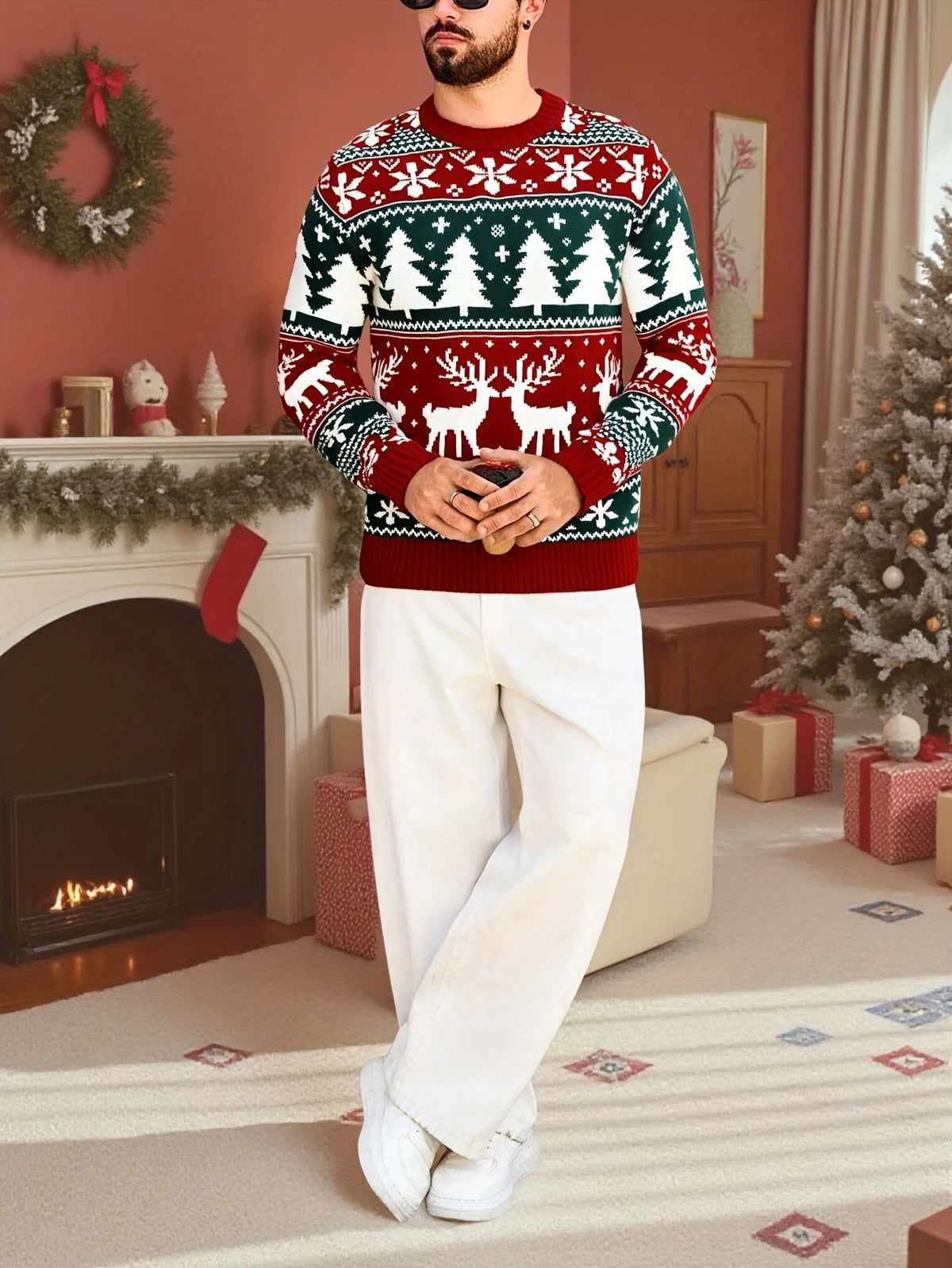 Nicholas | Festive Christmas Jumper Cozy Winter Sweater 4