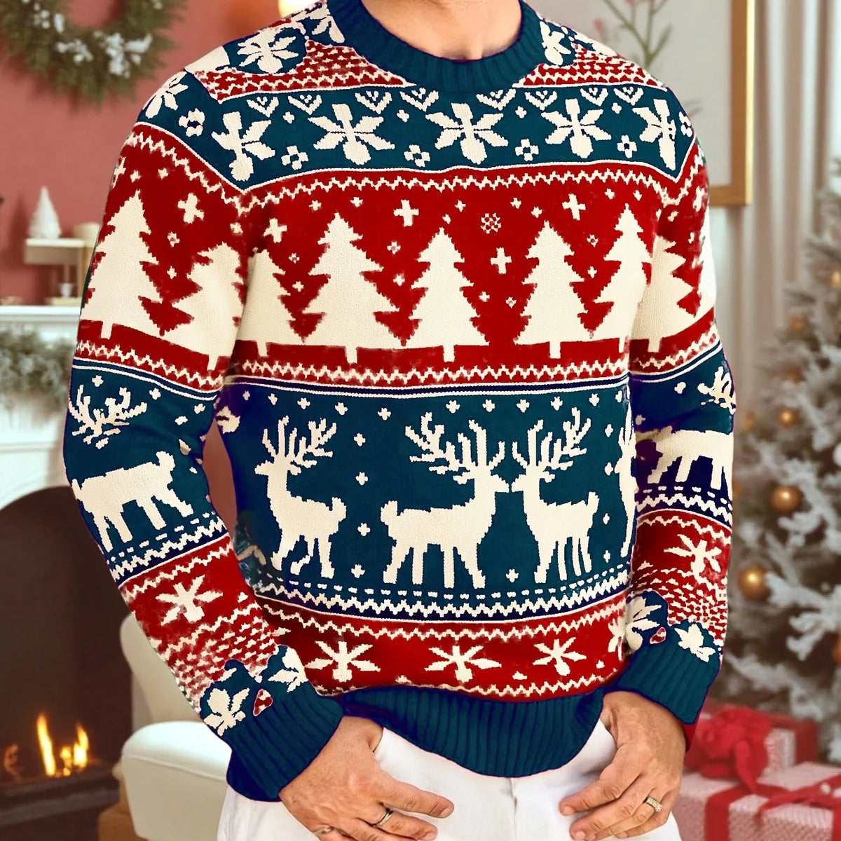 Nicholas | Festive Christmas Jumper Cozy Winter Sweater 9