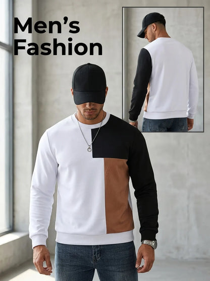 Oliver | Colour-Block Pullover Sweatshirt Casual Wear 6