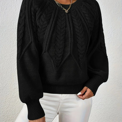 Ophelia | Relaxed Cable-Knit Sweater Women 12
