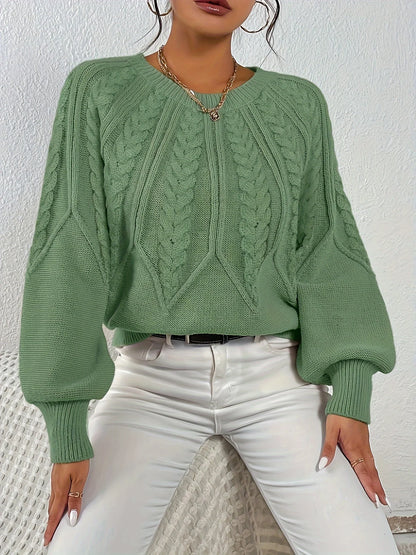 Ophelia | Relaxed Cable-Knit Sweater Women 2