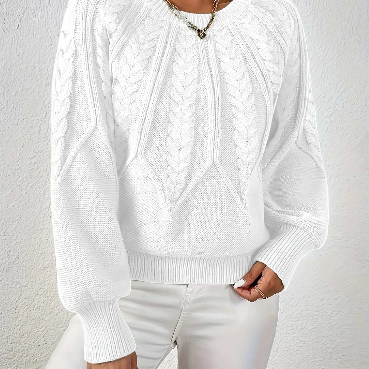 Ophelia | Relaxed Cable-Knit Sweater Women 9