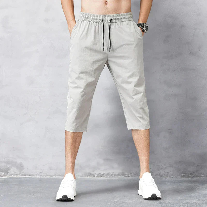 Quick Dry Swim Shorts | Men's Swim Trunks 3/4 Length Beachwear 4