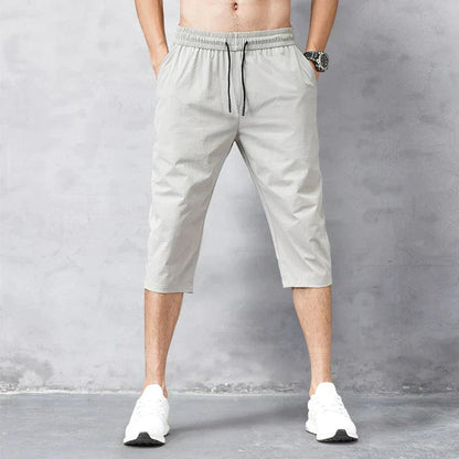 Quick Dry Swim Shorts | Men's Swim Trunks 3/4 Length Beachwear 4