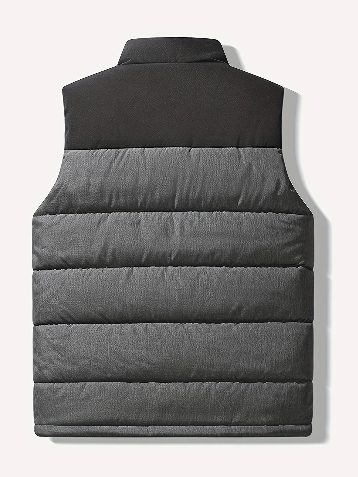 Quilted Stand-Collar Vest | Men's Vest 1