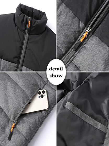 Quilted Stand-Collar Vest | Men's Vest 2