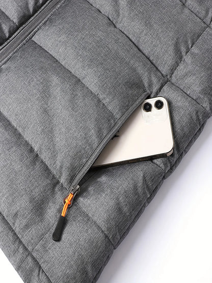 Quilted Stand-Collar Vest | Men's Vest 3