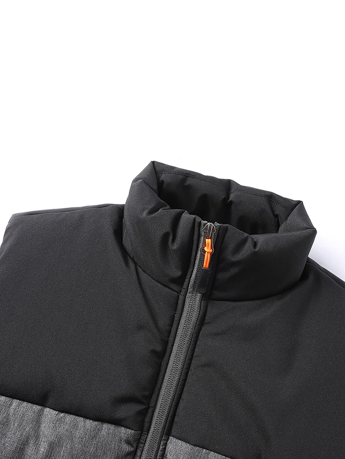 Quilted Stand-Collar Vest | Men's Vest 4
