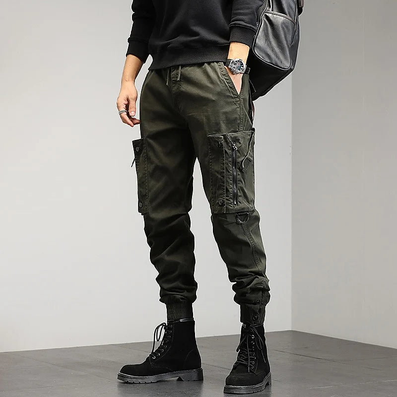 Rafferty | Men's Tapered Cargo Joggers with Pockets 2
