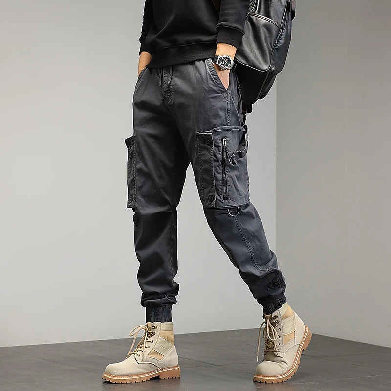 Rafferty | Men's Tapered Cargo Joggers with Pockets 3