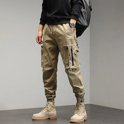 Rafferty | Men's Tapered Cargo Joggers with Pockets 4