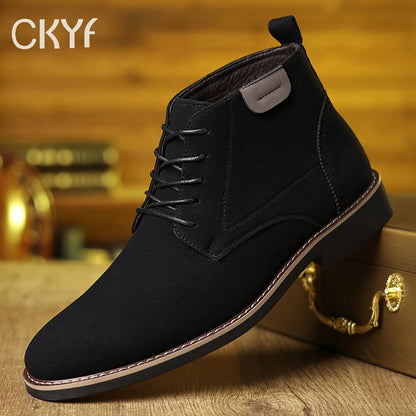 Refined Lace-Up Ankle Boots | Men's Classic Footwear 3