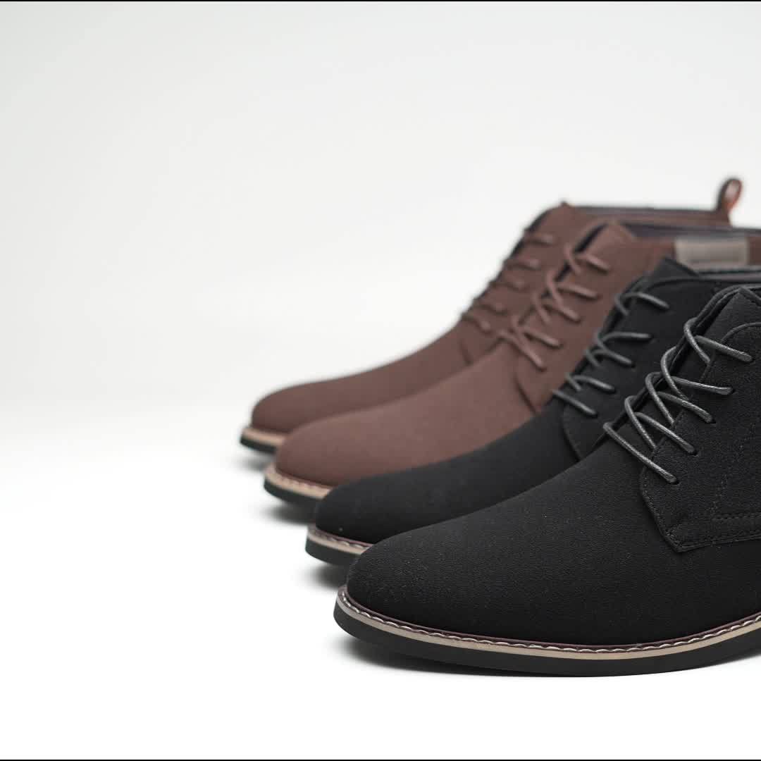 Refined Lace-Up Ankle Boots | Men's Classic Footwear 7
