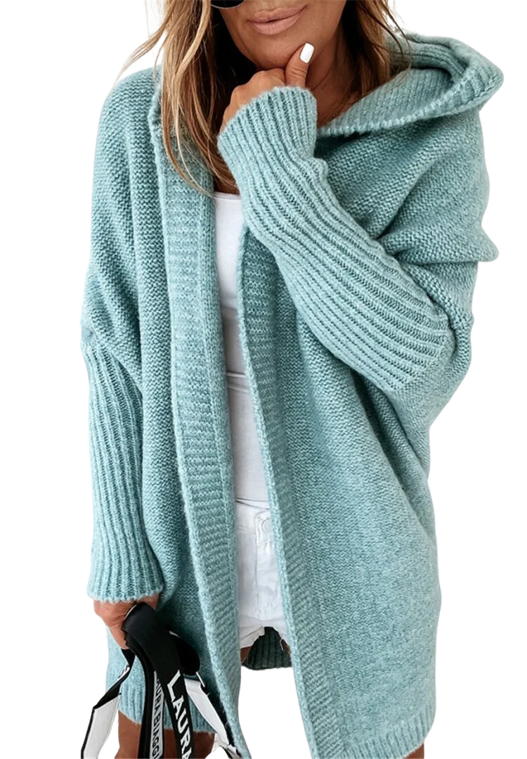 Relaxed Fit Cardigan | Women's Cozy Knit Sweater 0
