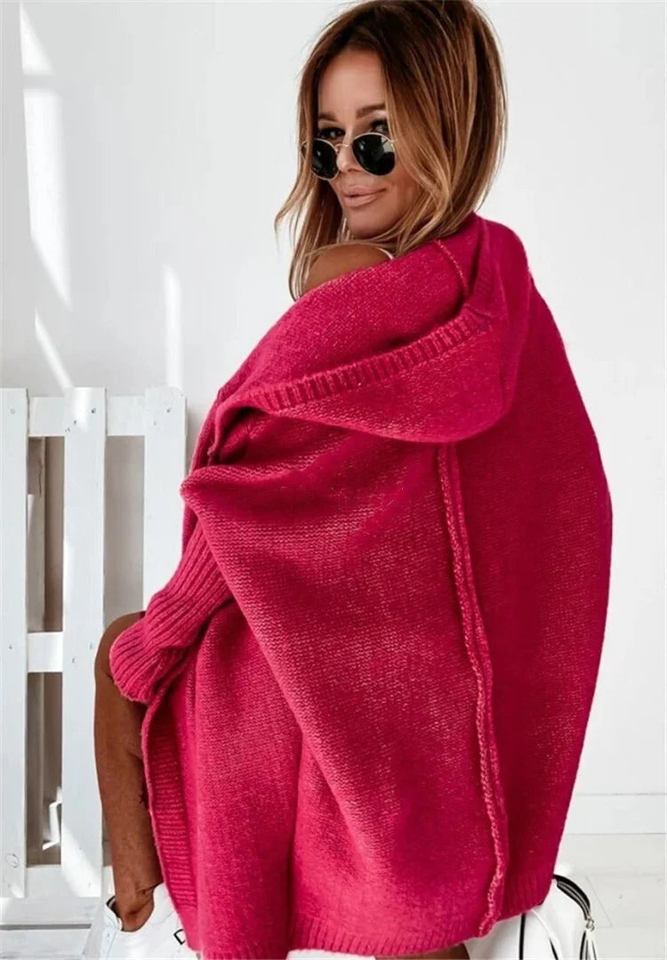 Relaxed Fit Cardigan | Women's Cozy Knit Sweater 3