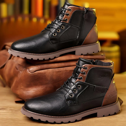 Rhys | Men's Rugged Lace-Up Boots 0