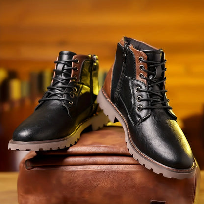 Rhys | Men's Rugged Lace-Up Boots 1