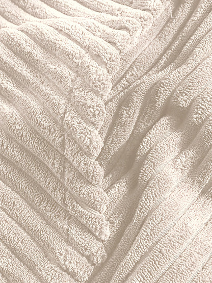 Ribbed Textured Oversized Hoodie | Relaxed Fit for Men 3