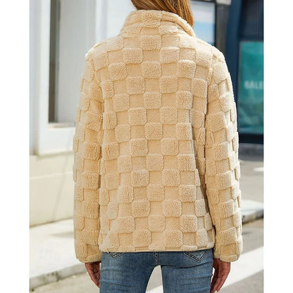 Rosabel | Textured Stand-Collar Jacket 1
