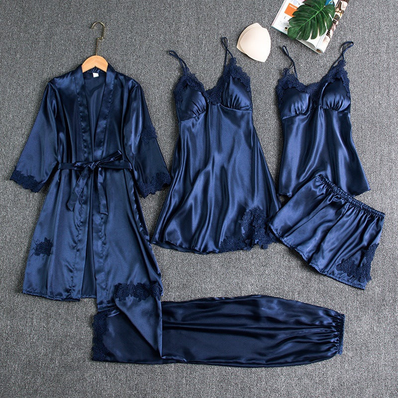 Rosanne | Women's Elegant Five-Piece Pyjama Set 0