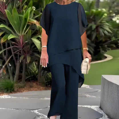Rowena | Women's Matching Top and Pants Set 1
