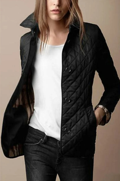 Silk-Cotton Jacket | Women's Fitted Elegant Outerwear 0