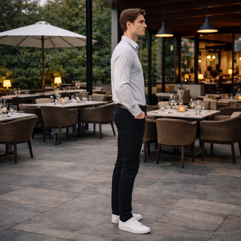 Slim Fit Skinny Pencil-Leg Jeans | Casual Denim Pants 2
