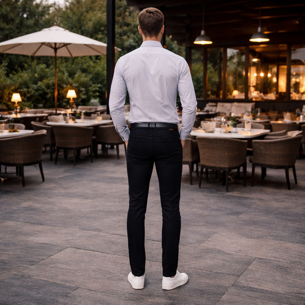 Slim Fit Skinny Pencil-Leg Jeans | Casual Denim Pants 3