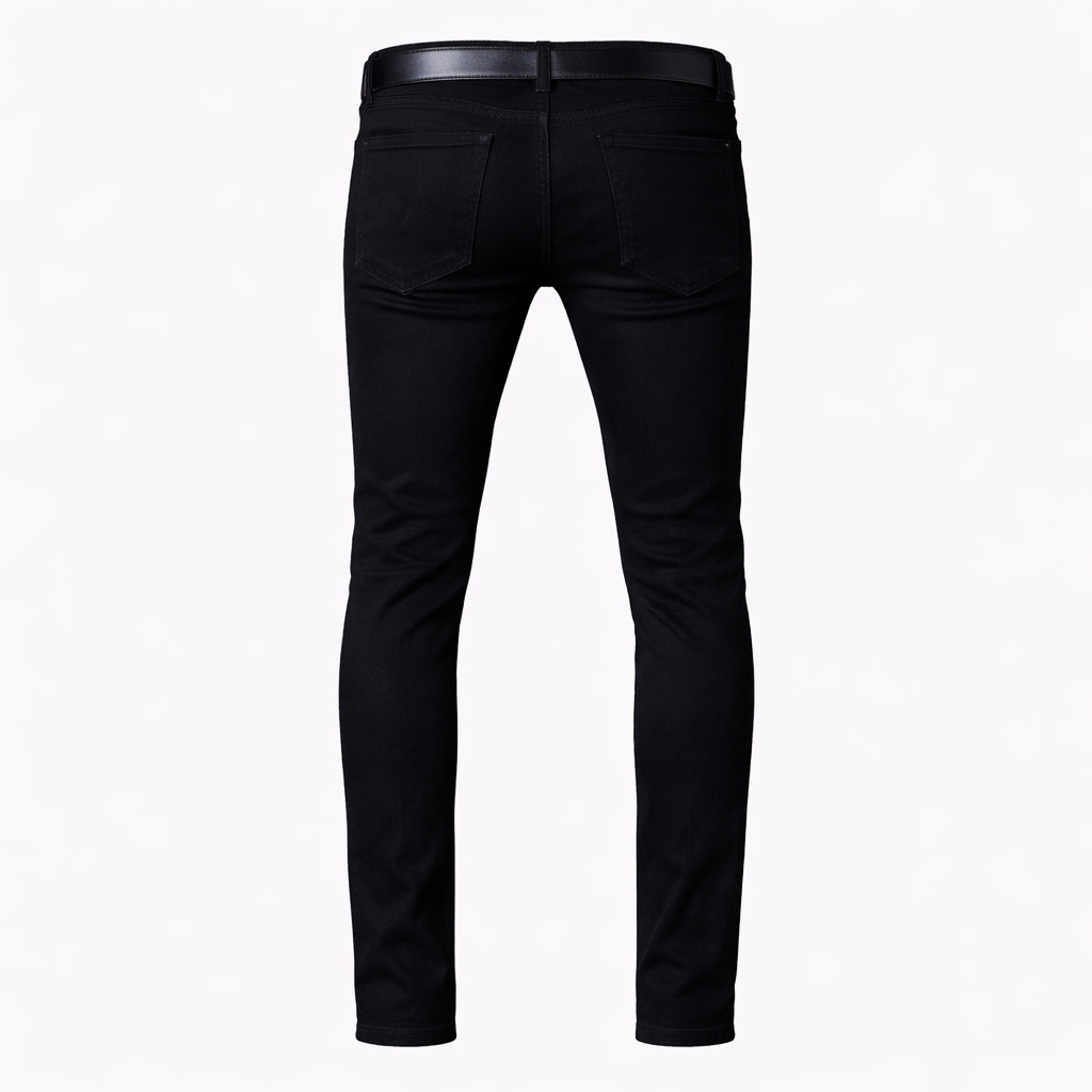 Slim Fit Skinny Pencil-Leg Jeans | Casual Denim Pants 4