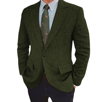 Stefan | Men's Retro Single-Breasted Two-Button Jacket 1