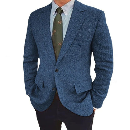 Stefan | Men's Retro Single-Breasted Two-Button Jacket 3