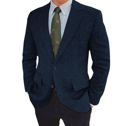 Stefan | Men's Retro Single-Breasted Two-Button Jacket 6