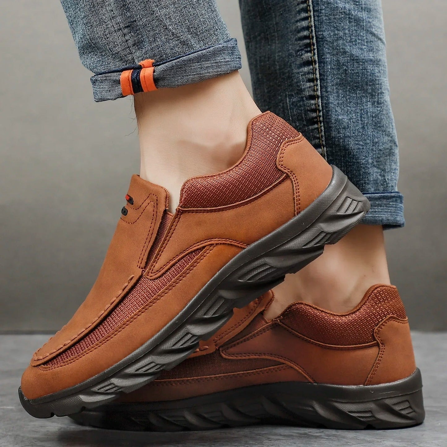Stellan | Men's Nubuck Hybrid Loafers 2