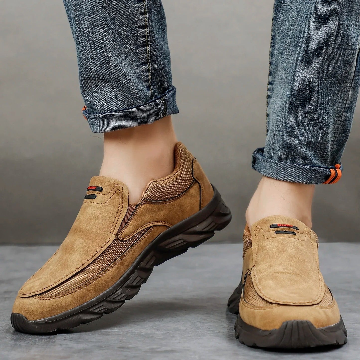 Stellan | Men's Nubuck Hybrid Loafers 4