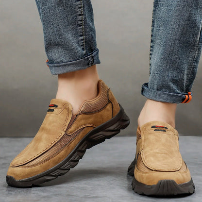 Stellan | Men's Nubuck Hybrid Loafers 4