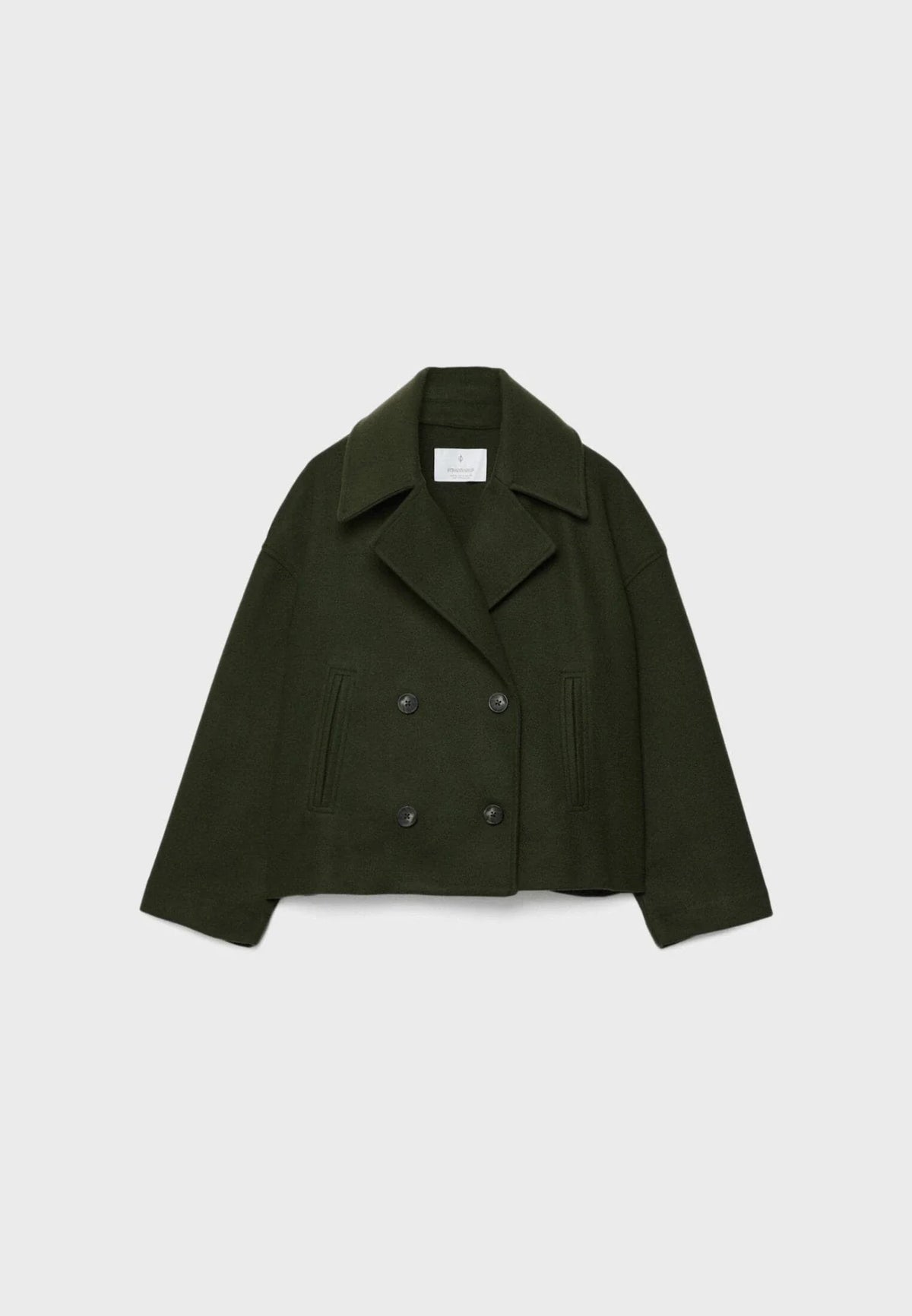 Stylish Women's Short Coat | Double-Breasted Elegant Jacket 2