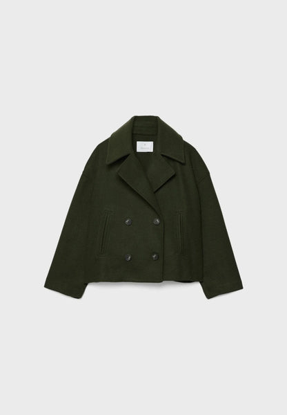 Stylish Women's Short Coat | Double-Breasted Elegant Jacket 2