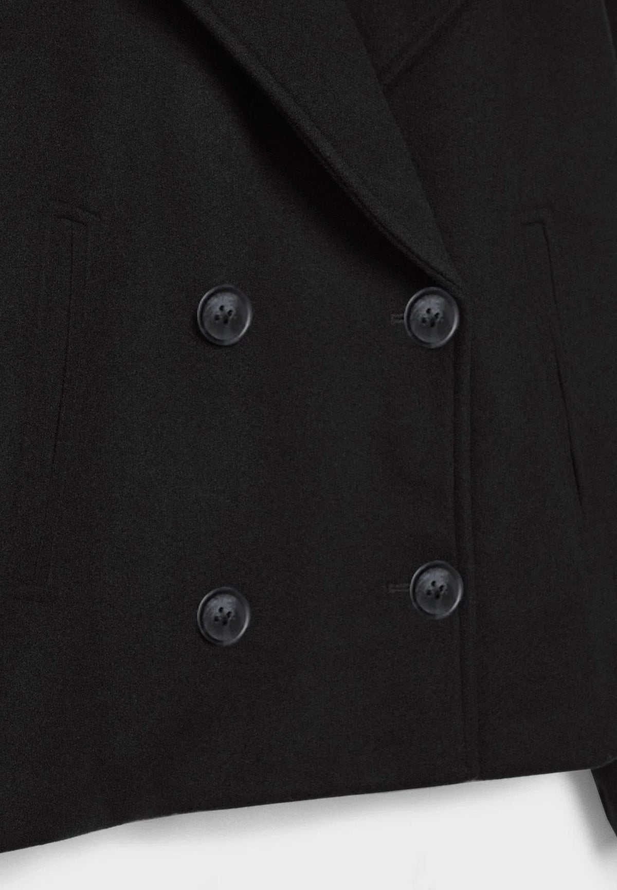 Stylish Women's Short Coat | Double-Breasted Elegant Jacket 3