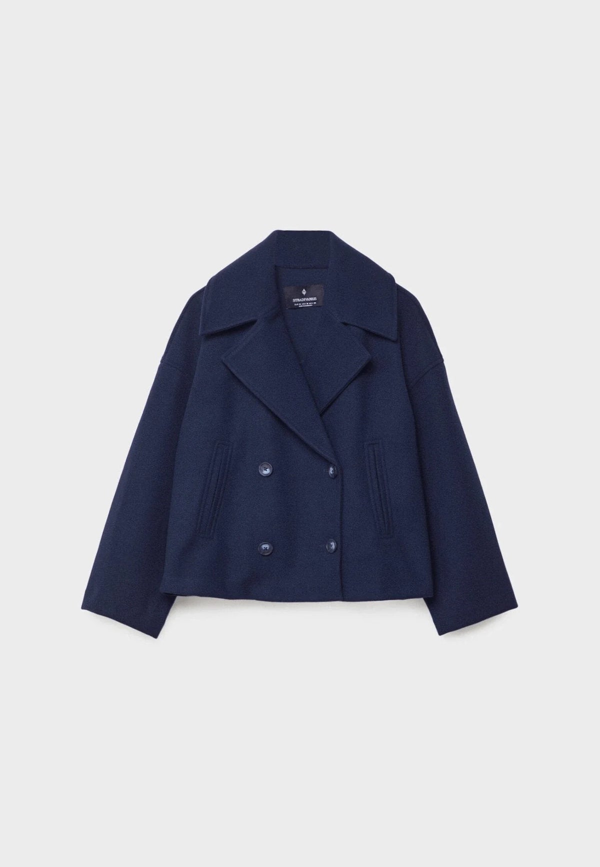Stylish Women's Short Coat | Double-Breasted Elegant Jacket 6