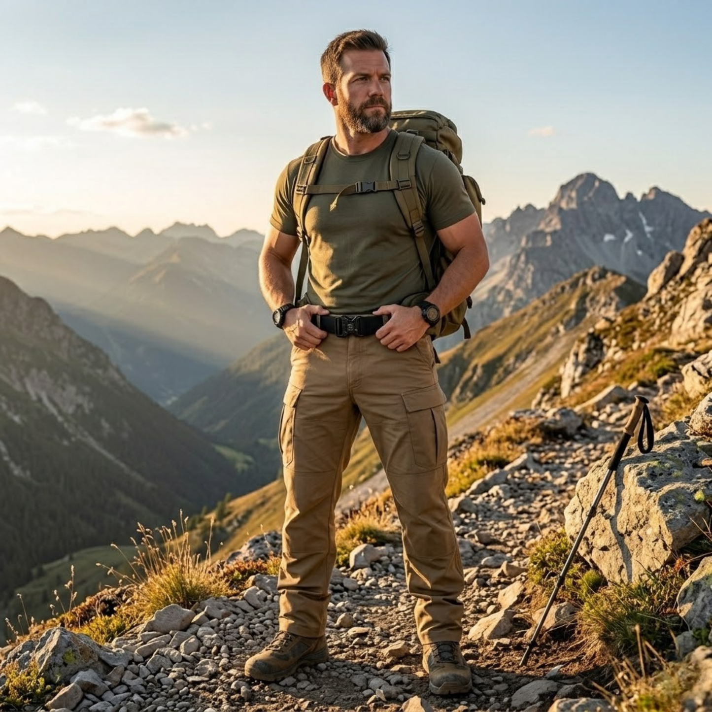 Tactvura Woven Tactical Belt | Quick-Release Comfort Belt 3