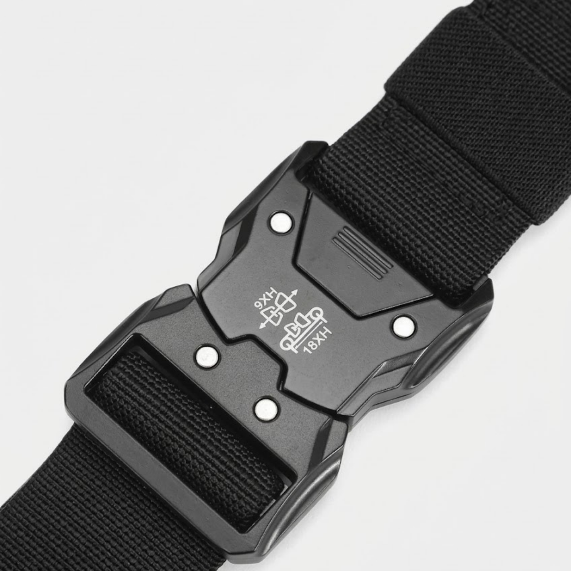 Tactvura Woven Tactical Belt | Quick-Release Comfort Belt 7