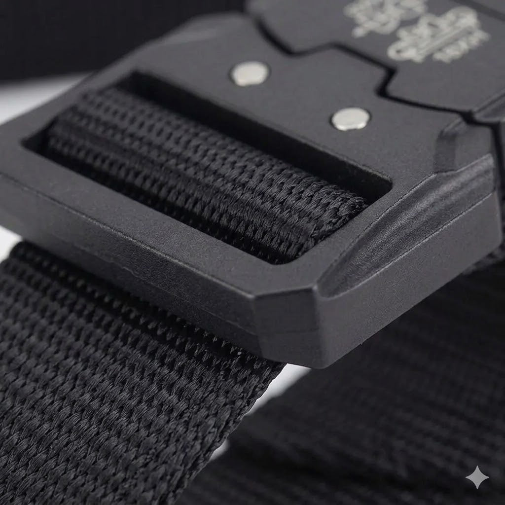 Tactvura Woven Tactical Belt | Quick-Release Comfort Belt 8