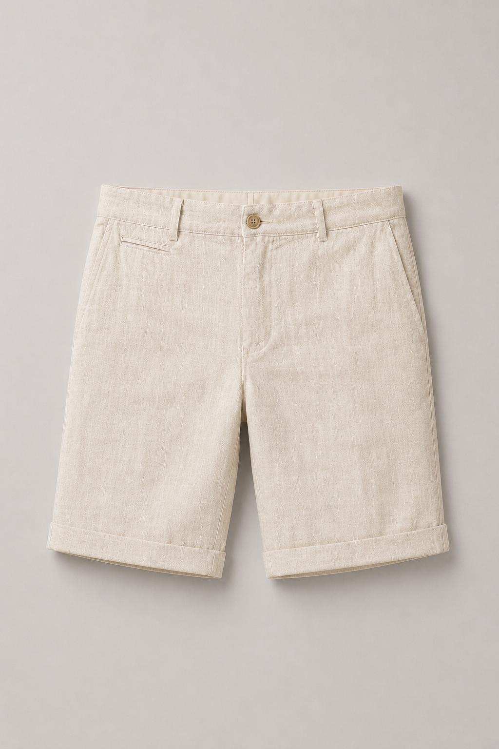 Tailored Linen Blend Shorts | Men's Smart Casual Summer Wear 1