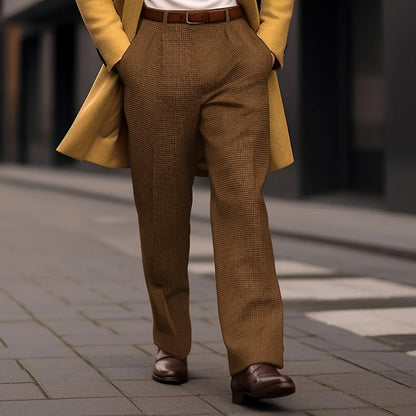 Tailored Straight-Leg Trousers | Men's Trousers 1