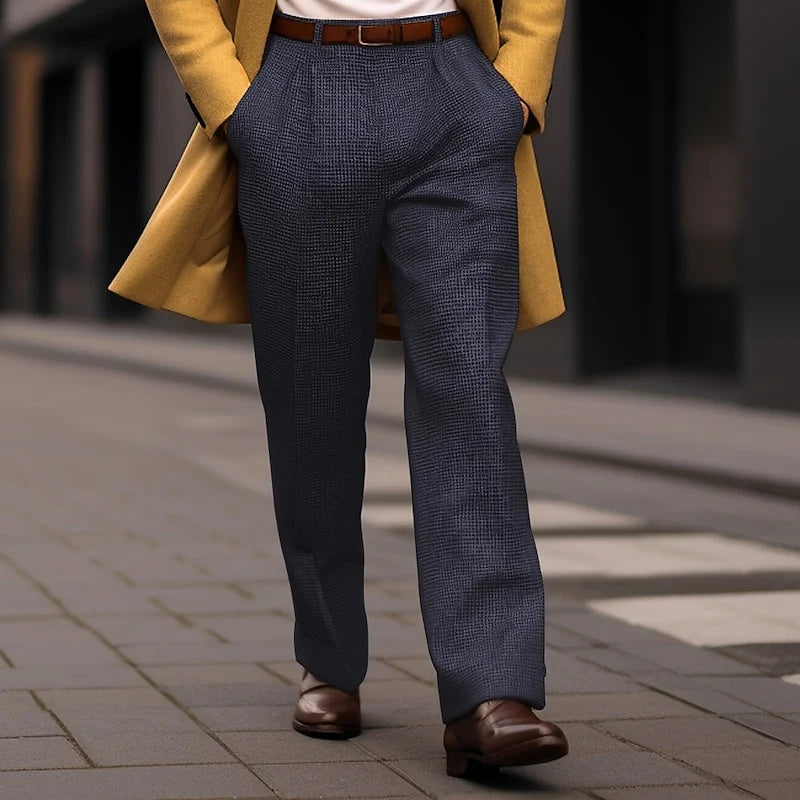 Tailored Straight-Leg Trousers | Men's Trousers 3