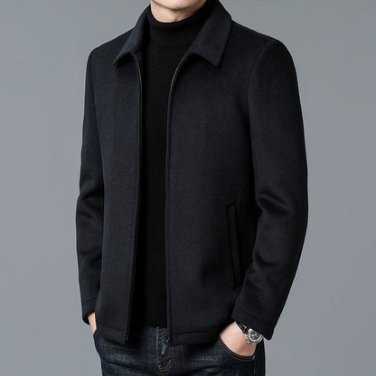 Tailored Wool Blend Jacket | Men's Smart Casual Blazer 3