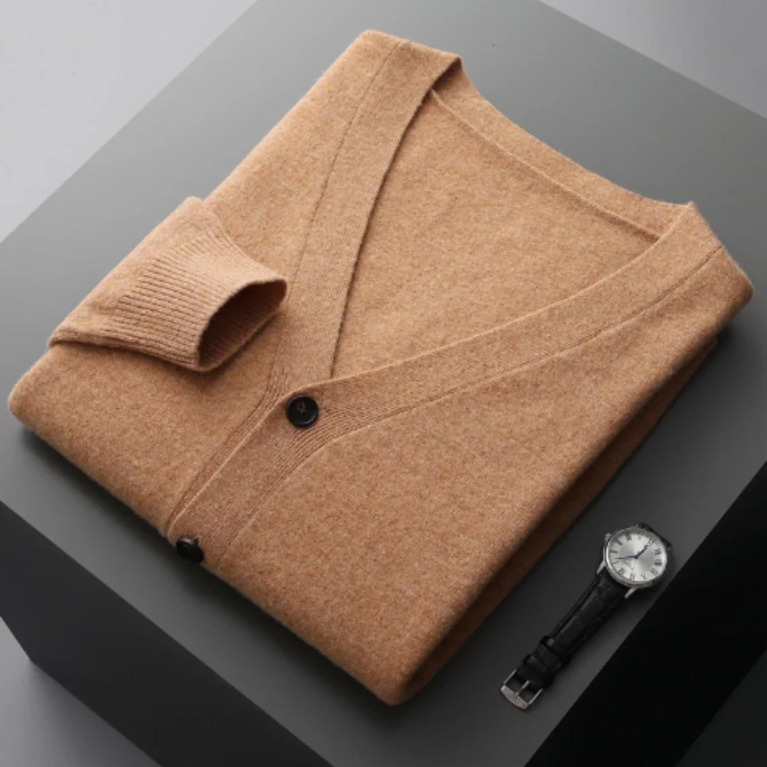 V-Neck Cardigan Lightweight Knit Soft Button Closure 12