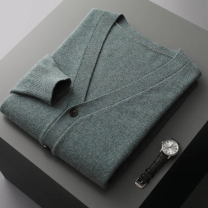 V-Neck Cardigan Lightweight Knit Soft Button Closure 6