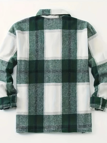 Wade | Men's Rugged Checked Overshirt 1